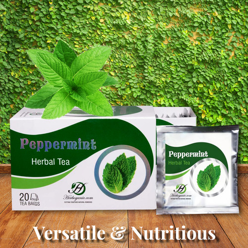 Peppermint tea herbal soothing - peppermint,