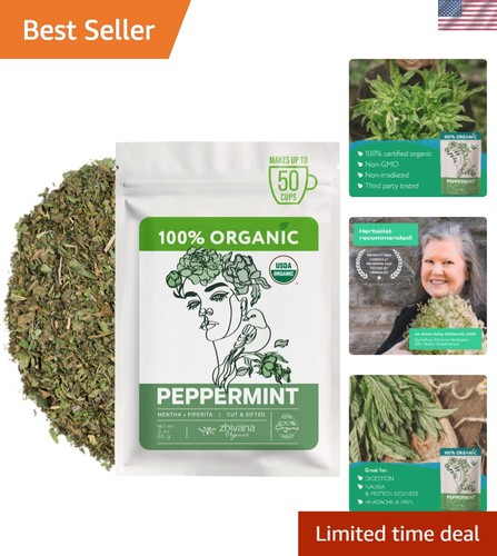Organic peppermint tea loose - peppermint,